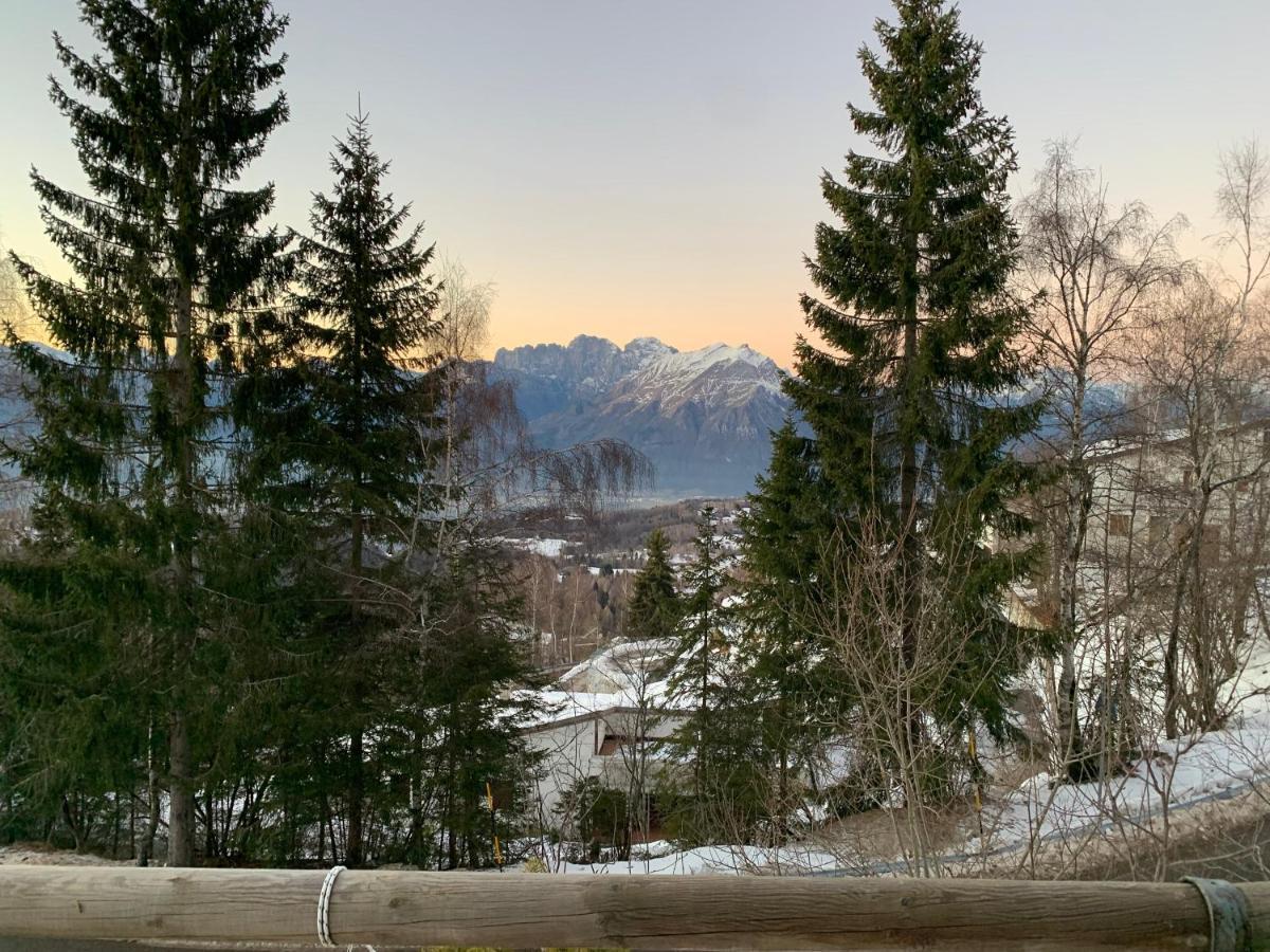 Appartamento Tipico Vista Dolomiti Nevegal Esterno foto
